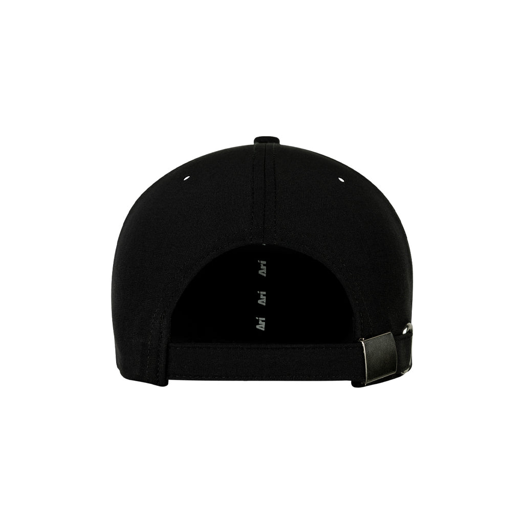 ARI KIDS GOLF PERFORMANCE CAP - BLACK/WHITE/BLACK