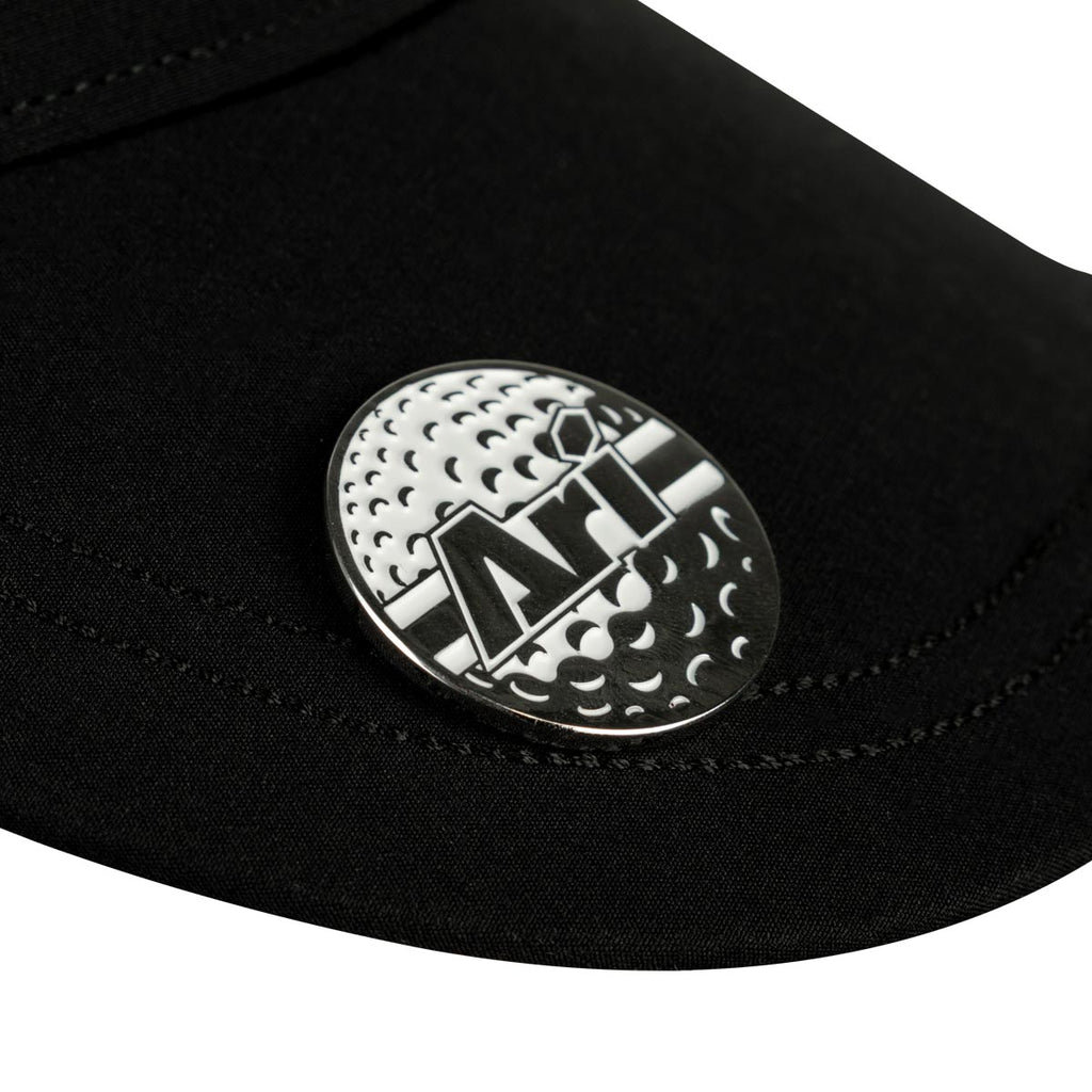 ARI KIDS GOLF PERFORMANCE CAP - BLACK/WHITE/BLACK