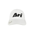 ARI KIDS GOLF PERFORMANCE CAP - WHITE/BLACK/WHITE