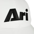 ARI KIDS GOLF PERFORMANCE CAP - WHITE/BLACK/WHITE