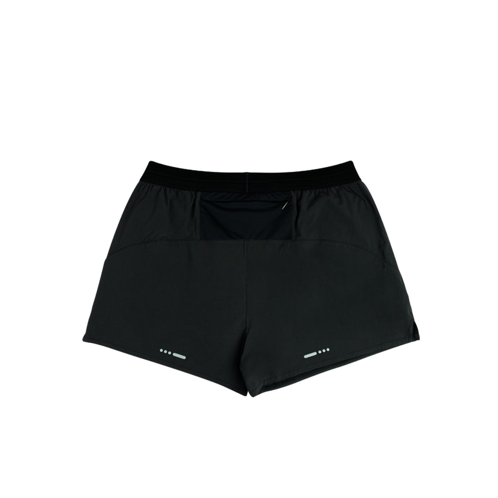 ARI MEN ADEPT KOTH TRAIL RUNNING SHORTS - BLACK/SILVER/BLACK