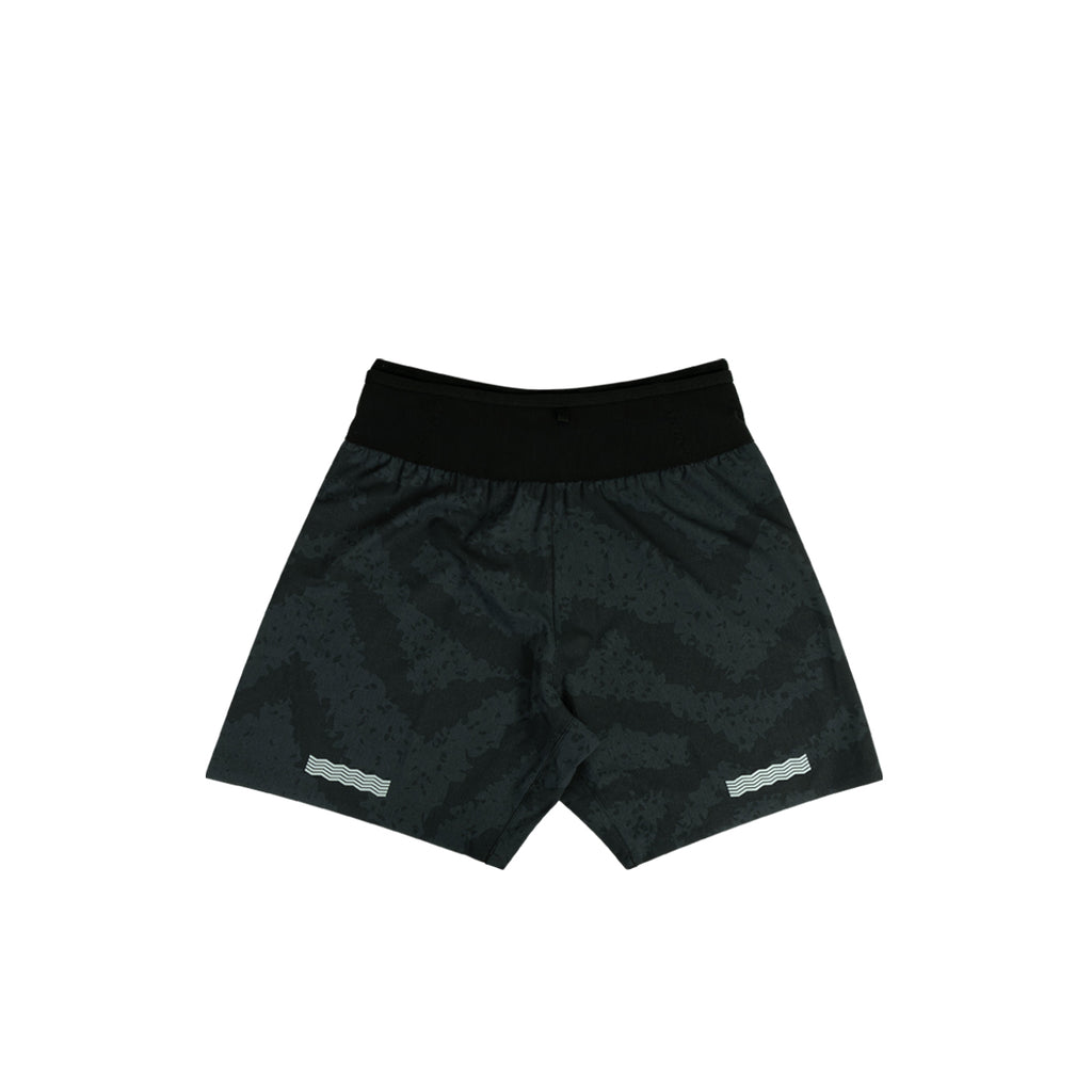 ARI MEN ELITE KOTH TRAIL RUNNING SHORTS - BLACK/SILVER/BLACK