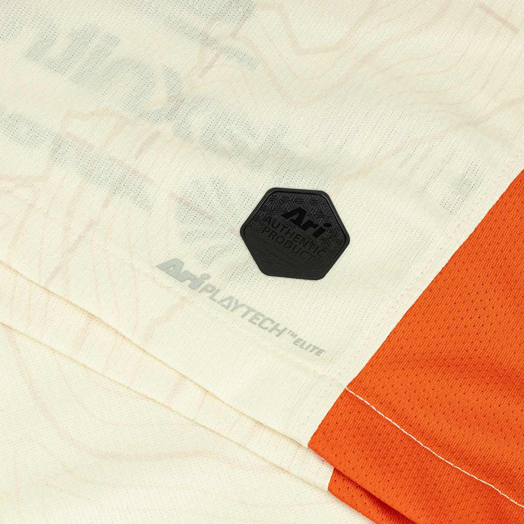 ARI PT PRACHUAP FC 2026/2027 AWAY KIDS JERSEY - CREAM/GREY/ORANGE