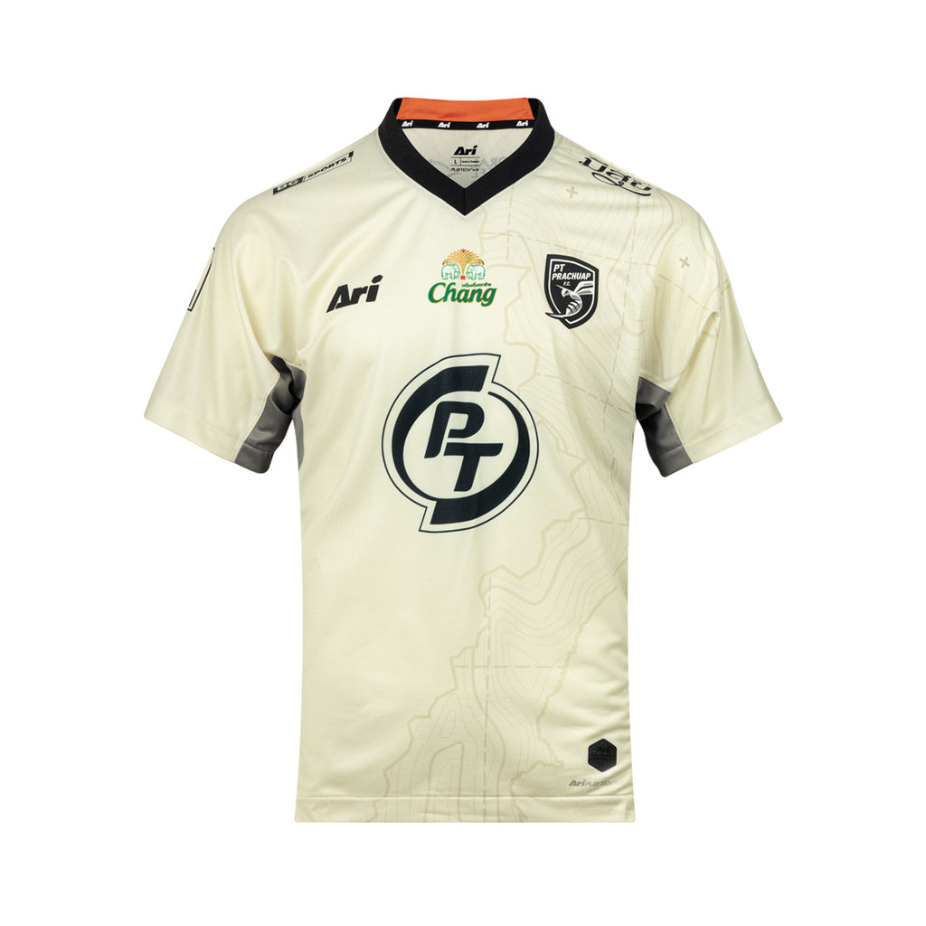 ARI PT PRACHUAP FC 2026/2027 AWAY PLAYER JERSEY - CREAM/GREY/ORANGE