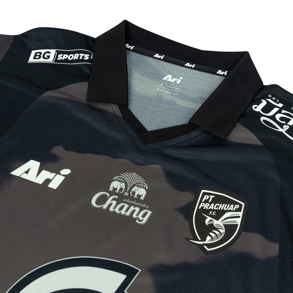 ARI PT PRACHUAP FC 2026/2027 THIRD PLAYER JERSEY - BLACK/WHITE/GREY