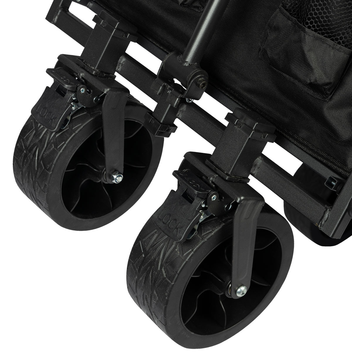 ARI SUPPORTER FOLDING WAGON - BLACK/WHITE/BLACK