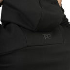 ARI TAG FULL ZIP HOODED JACKET - BLACK/BLACK/BLACK