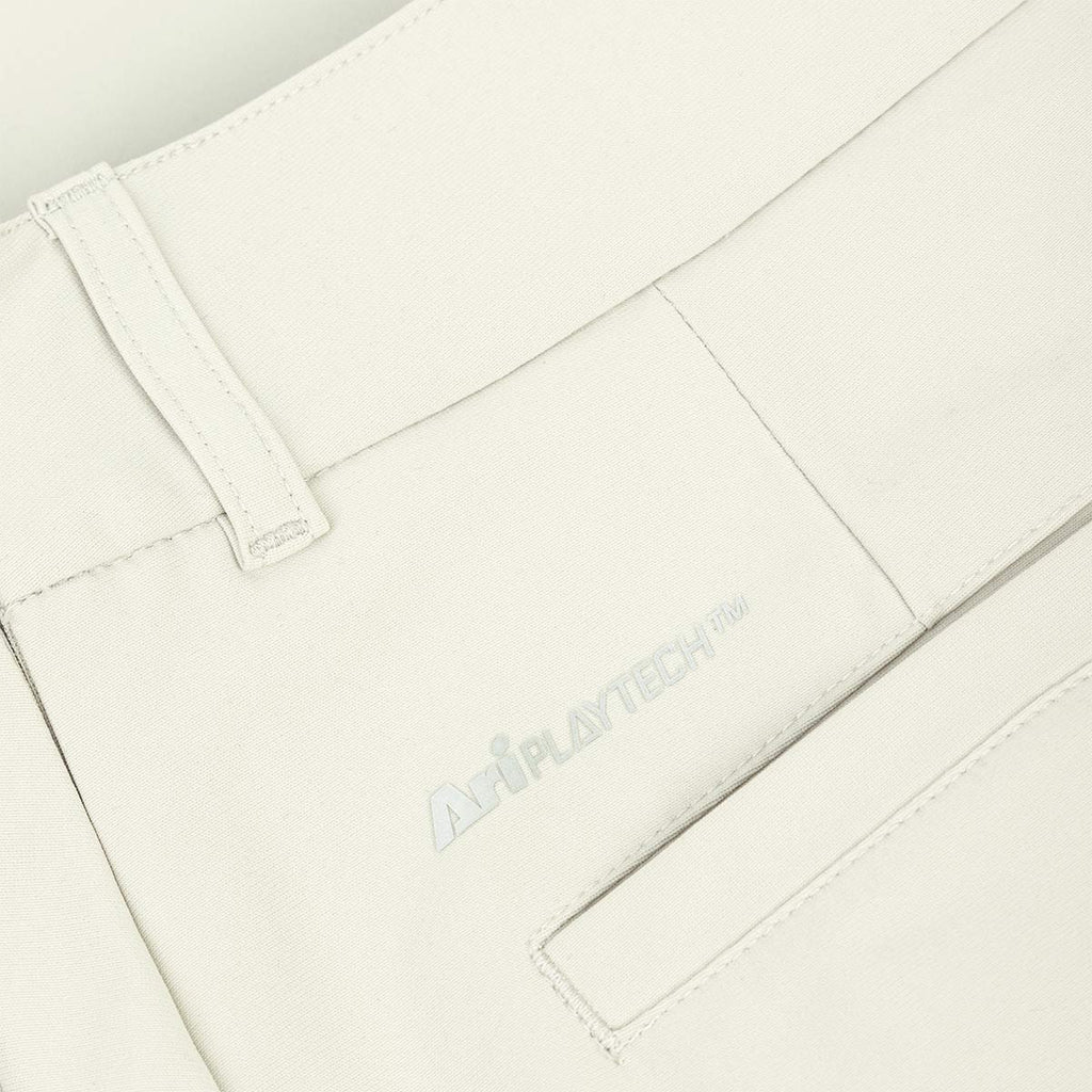ARI WOMEN ADEPT GOLF SKORTS - BEIGE/BEIGE/WHITE