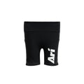 ARI WOMEN ADEPT PERFORMANCE COMPRESSION SHORTS - BLACK/WHITE/PINK