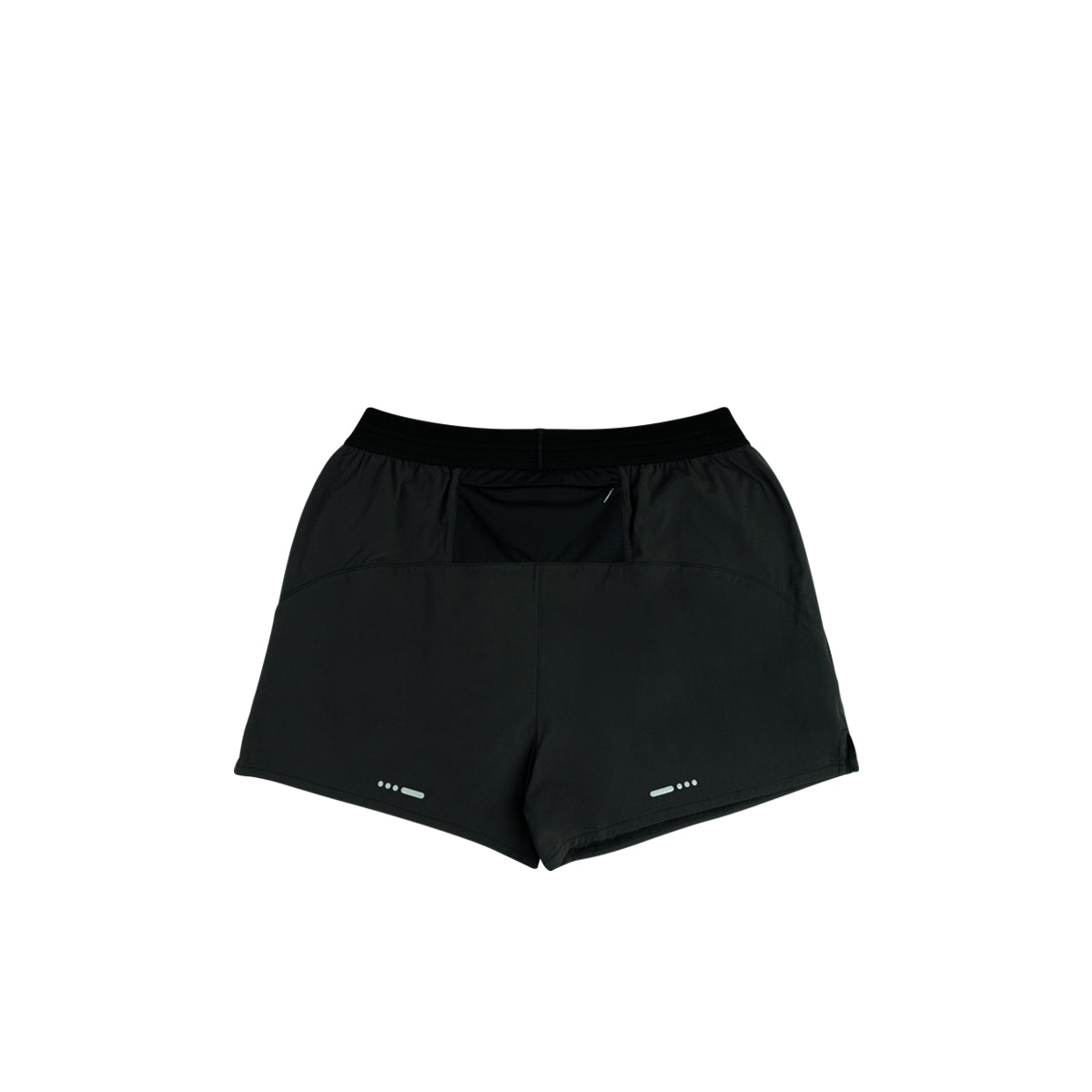 ARI WOMEN ADEPT KOTH TRAIL RUNNING SHORTS - BLACK/SILVER/BLACK