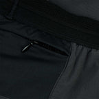 ARI WOMEN ADEPT KOTH TRAIL RUNNING SHORTS - BLACK/SILVER/BLACK
