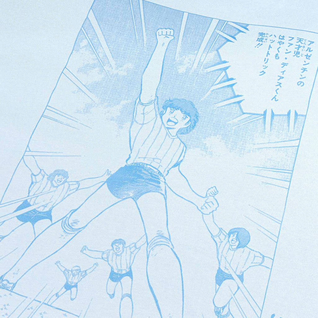 ARI X CAPTAIN TSUBASA JR YOUTH DIAZ REGULAR TEE - SKY BLUE/WHITE/BLACK