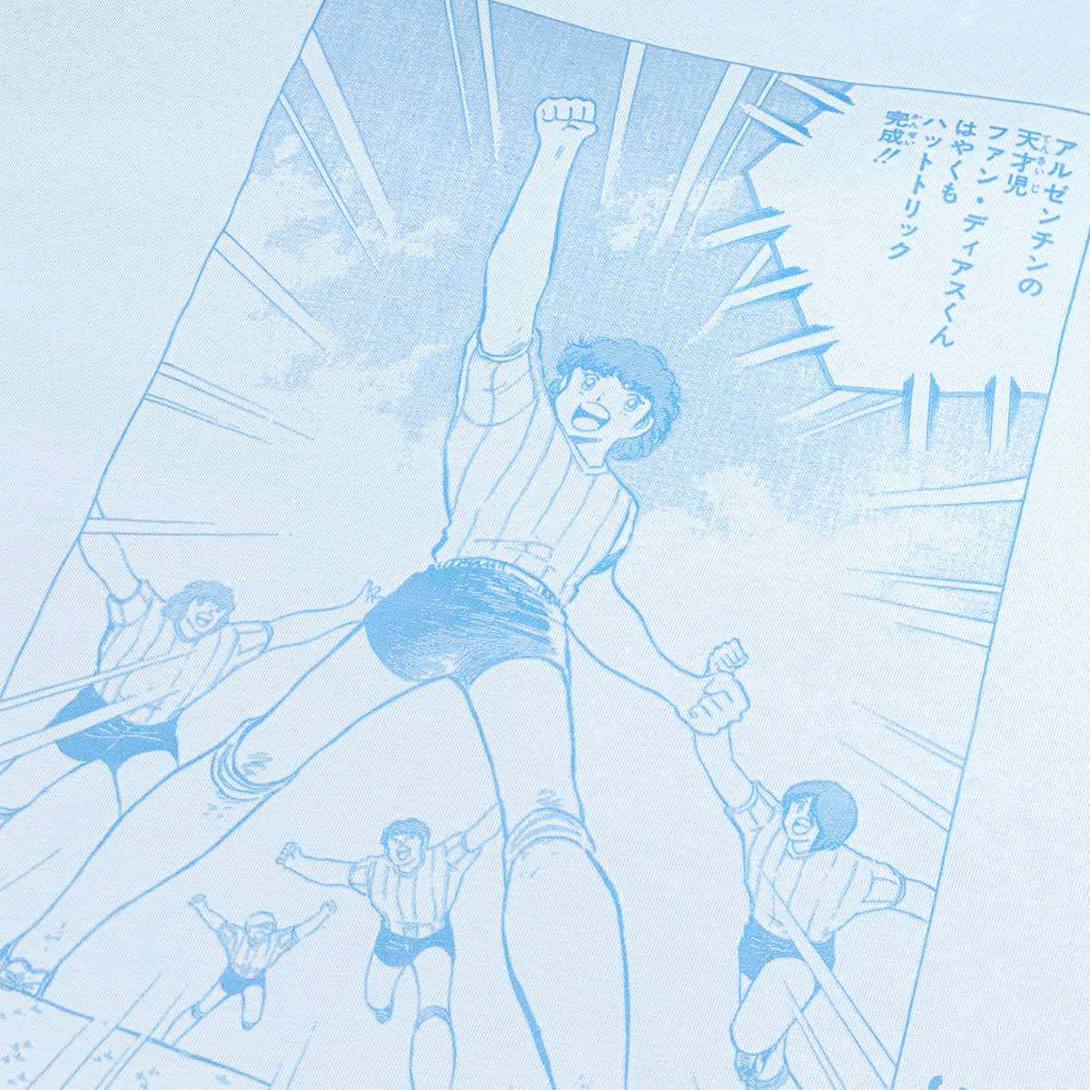 ARI X CAPTAIN TSUBASA JR YOUTH DIAZ REGULAR TEE - SKY BLUE/WHITE/BLACK