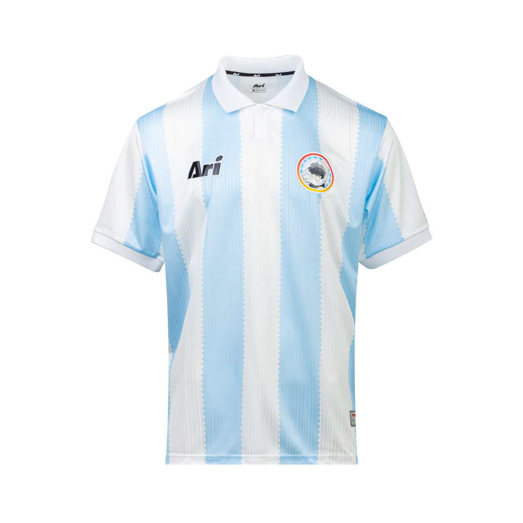 ARI X CAPTAIN TSUBASA JR YOUTH DIAZ RETRO JERSEY - SKY BLUE/WHITE/BLACK