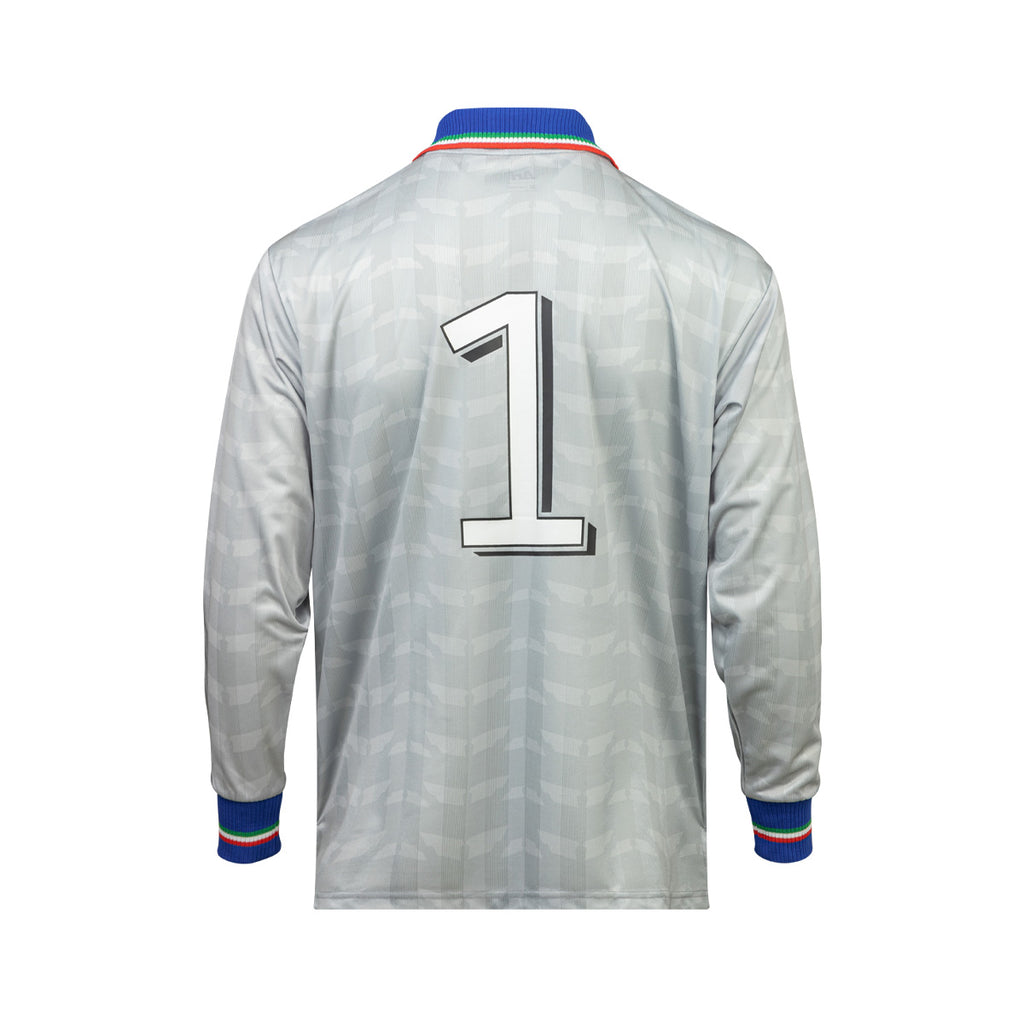 ARI X CAPTAIN TSUBASA JR YOUTH GINO LS RETRO JERSEY - GREY/BLUE/WHITE