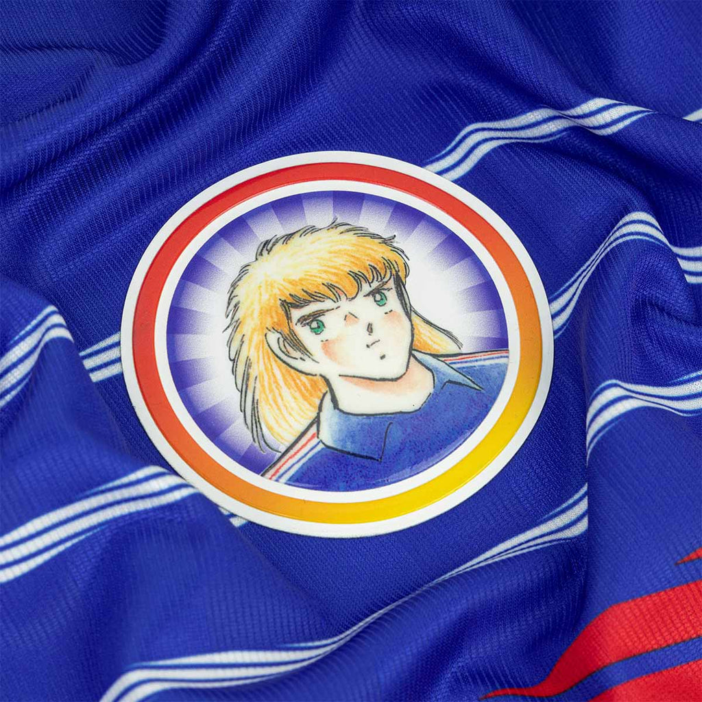 ARI X CAPTAIN TSUBASA JR YOUTH PIERRE RETRO JERSEY - BLUE/WHITE/RED