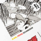 ARI X CAPTAIN TSUBASA JR YOUTH SCHNEIDER REGULAR TEE - WHITE/BLACK/RED