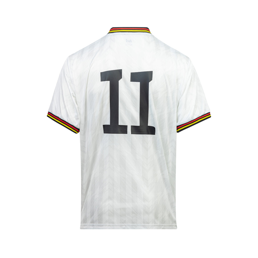 ARI X CAPTAIN TSUBASA JR YOUTH SCHNEIDER RETRO JERSEY - WHITE/BLACK/RED