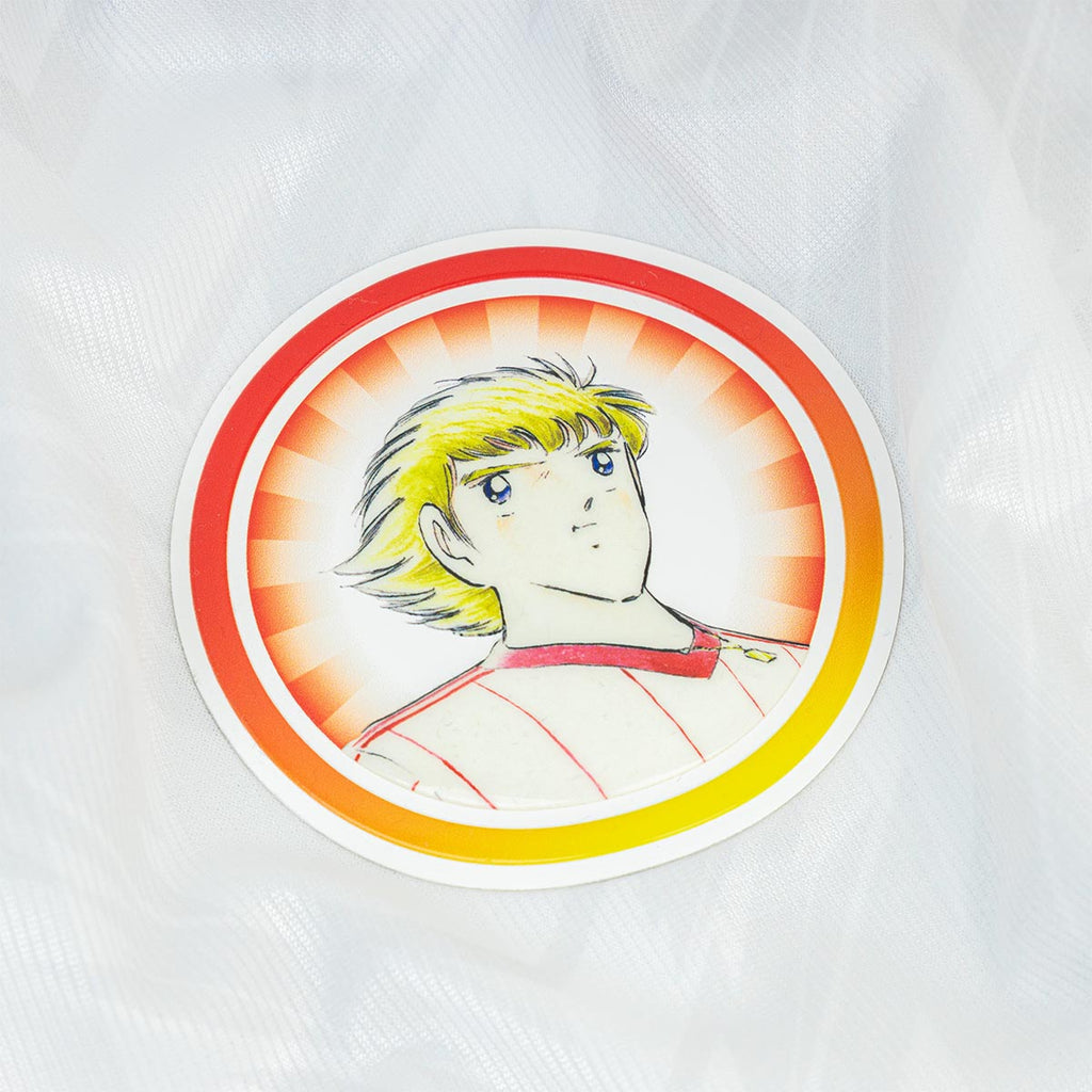 ARI X CAPTAIN TSUBASA JR YOUTH SCHNEIDER RETRO JERSEY - WHITE/BLACK/RED