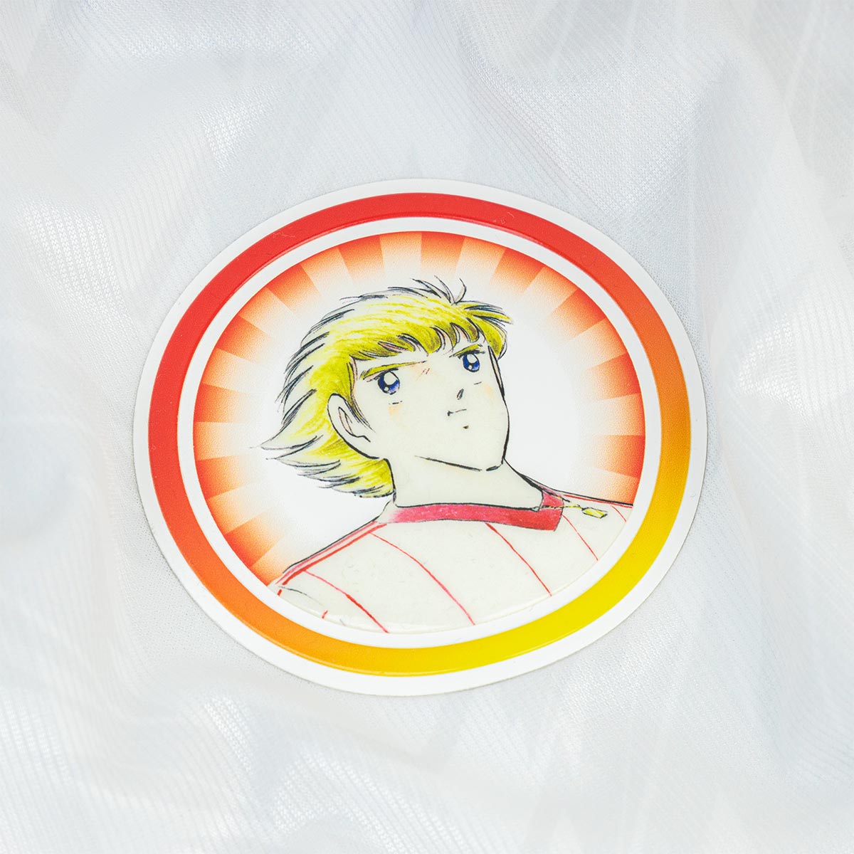 ARI X CAPTAIN TSUBASA JR YOUTH SCHNEIDER RETRO JERSEY - WHITE/BLACK/RED