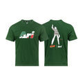 ARI X CAPTAIN TSUBASA WORLD YOUTH ESPADAS REGULAR TEE - GREEN/WHITE/RED