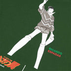 ARI X CAPTAIN TSUBASA WORLD YOUTH ESPADAS REGULAR TEE - GREEN/WHITE/RED