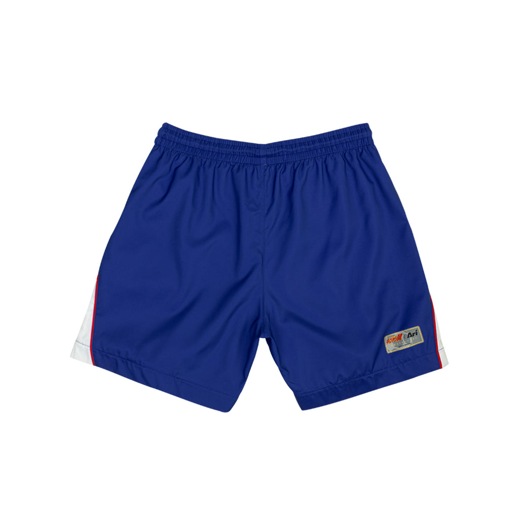 ARI X CAPTAIN TSUBASA WORLD YOUTH JAPAN YOUTH SHORTS - BLUE/WHITE/RED