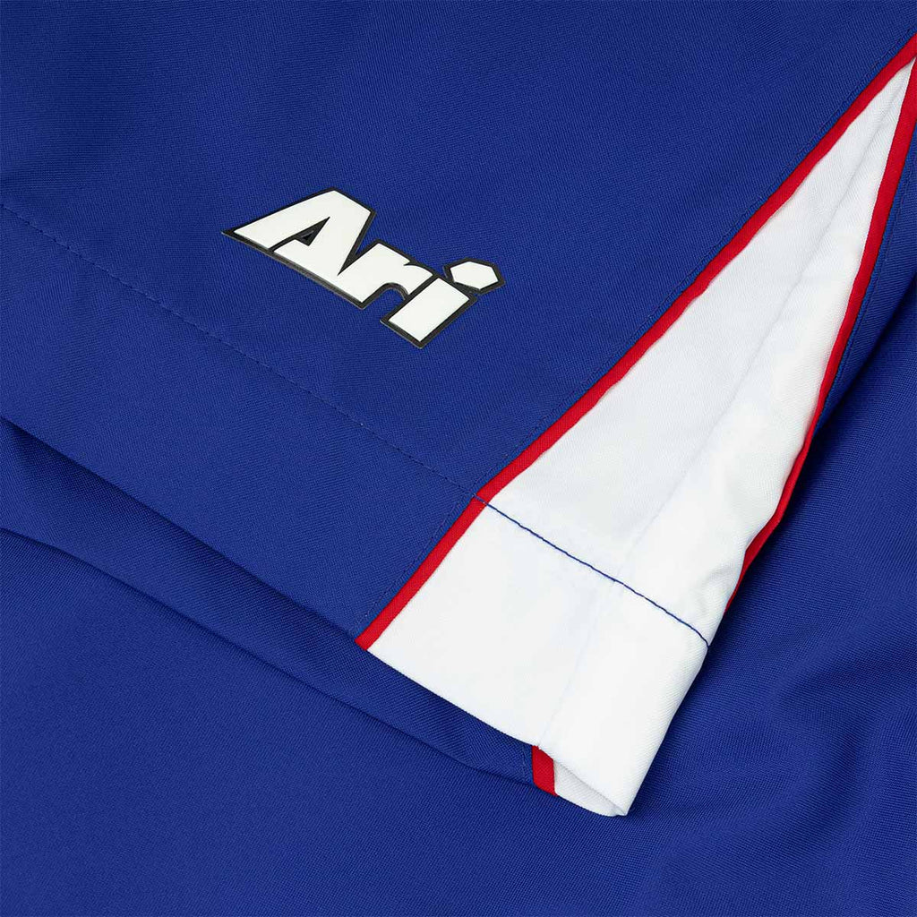 ARI X CAPTAIN TSUBASA WORLD YOUTH JAPAN YOUTH SHORTS - BLUE/WHITE/RED
