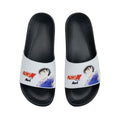 ARI X CAPTAIN TSUBASA WORLD YOUTH TSUBASA SLIDE SANDALS - BLACK/WHITE/BLUE