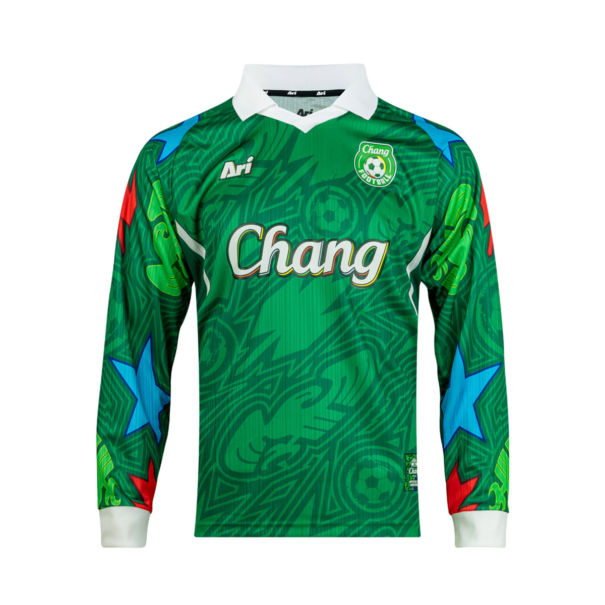 ARI X CHANG FOOTBALL FESTIVAL 2026 LS HOME JERSEY - GREEN/WHITE/MULTICOLOR