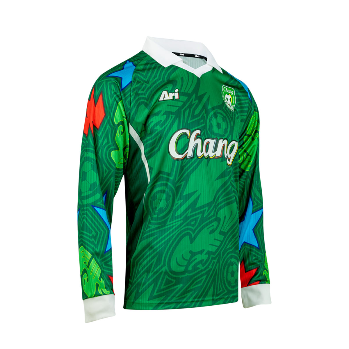 ARI X CHANG FOOTBALL FESTIVAL 2026 LS HOME JERSEY - GREEN/WHITE/MULTICOLOR
