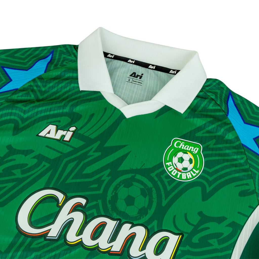 ARI X CHANG FOOTBALL FESTIVAL 2026 LS HOME JERSEY - GREEN/WHITE/MULTICOLOR