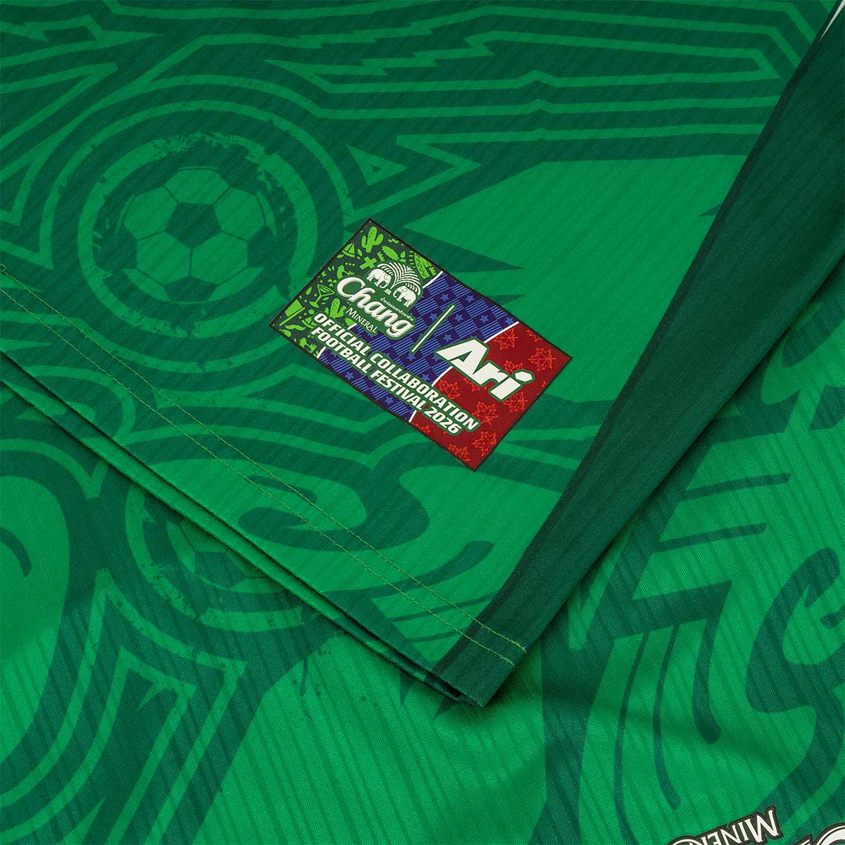 ARI X CHANG FOOTBALL FESTIVAL 2026 LS HOME JERSEY - GREEN/WHITE/MULTICOLOR