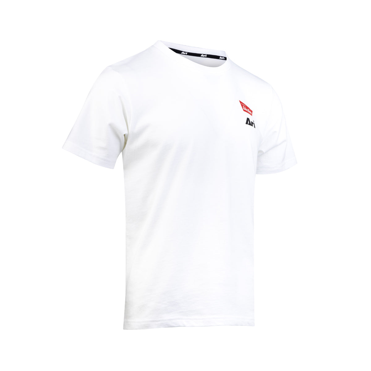 ARI X POYSIAN LIFESTYLE TEE - WHITE/NAVY/RED