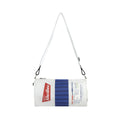 ARI X POYSIAN MINI DUFFLE BAG - WHITE/NAVY/RED