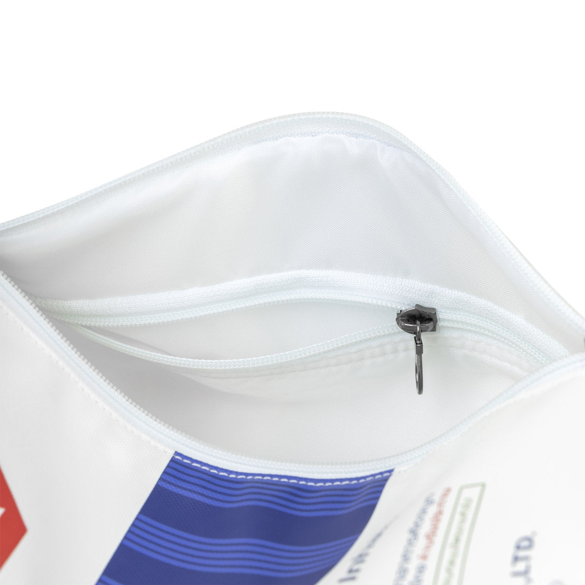 ARI X POYSIAN MINI DUFFLE BAG - WHITE/NAVY/RED