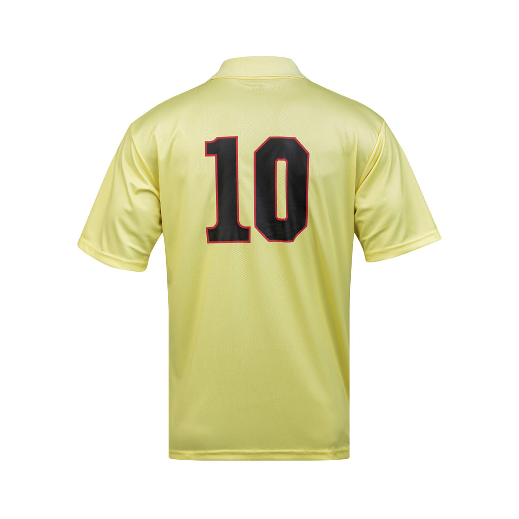 ARI X TSUBASA 2025 MATSUYAMA SCHOOL JERSEY - LIGHT YELLOW/RED/BLACK