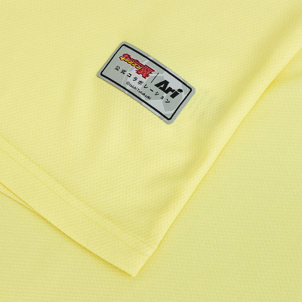 ARI X TSUBASA 2025 MATSUYAMA SCHOOL JERSEY - LIGHT YELLOW/RED/BLACK