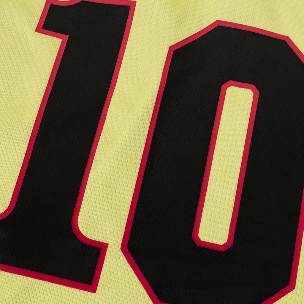 ARI X TSUBASA 2025 MATSUYAMA SCHOOL JERSEY - LIGHT YELLOW/RED/BLACK