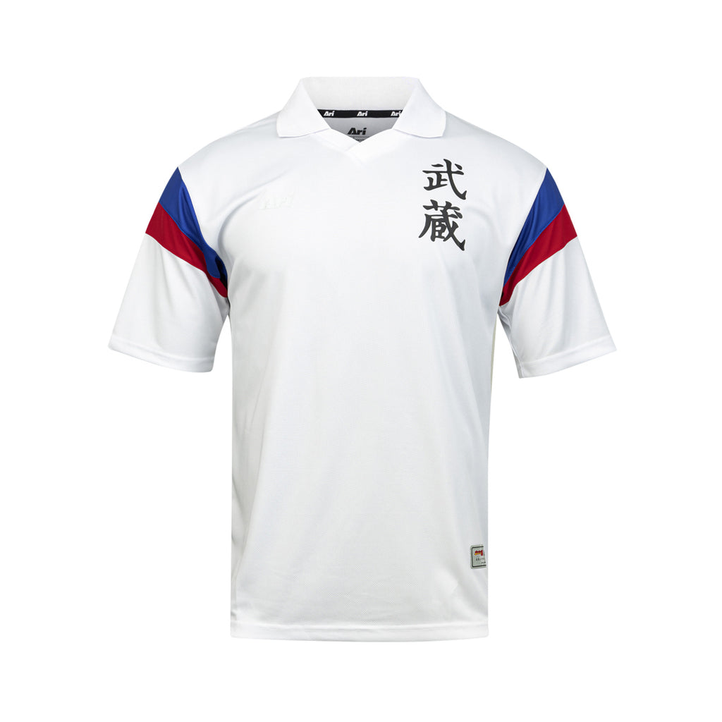 ARI X TSUBASA 2025 MISUGI SCHOOL JERSEY - WHITE/RED/BLUE