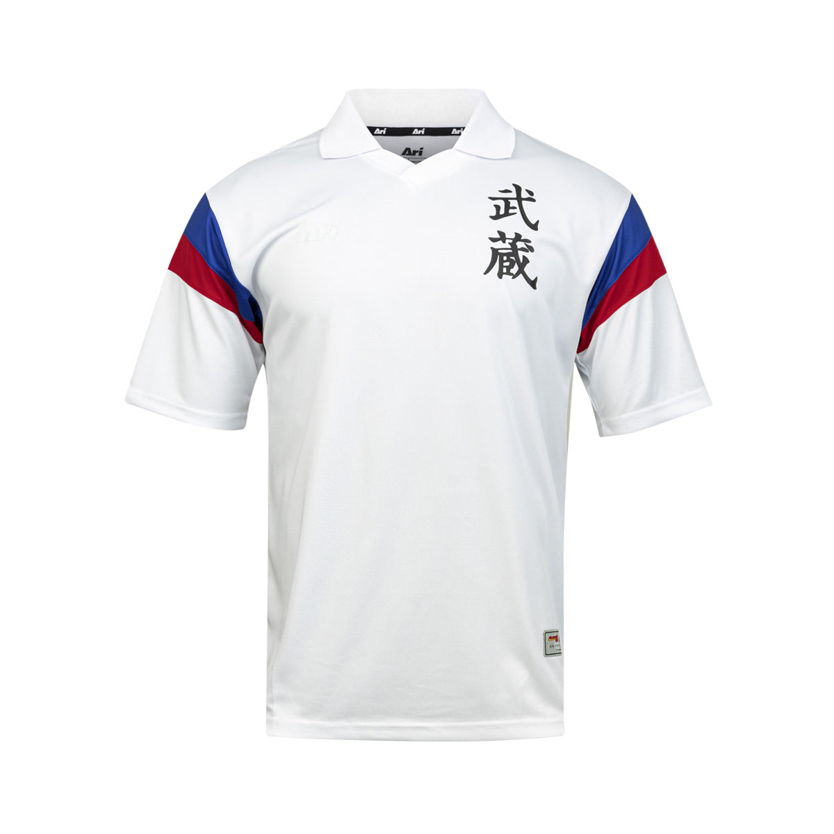 ARI X TSUBASA 2025 MISUGI SCHOOL JERSEY - WHITE/RED/BLUE