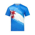 ARI ADEPT CHICAGO26 GRAPHIC RUNNING TEE - BLUE/RED/WHITE