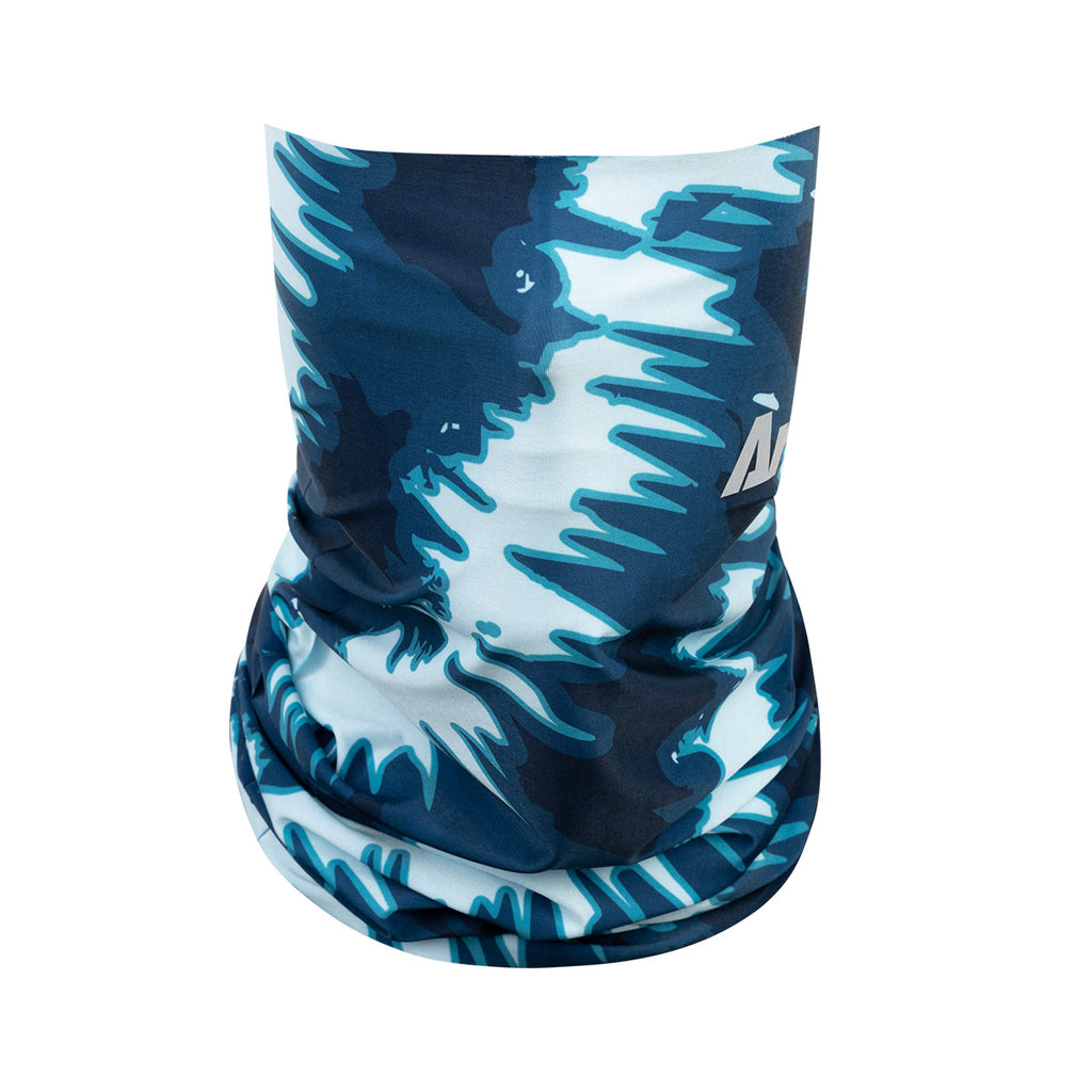 ARI ADEPT PULSE FLOW RUNNING MULTIFUNCTIONAL HEADWEAR  - BLUE/LIGHT BLUE/SILVER