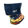 ARI ADEPT RISING SEA RUNNING MULTIFUNCTIONAL HEADWEAR  - NAVY/YELLOW/SILVER