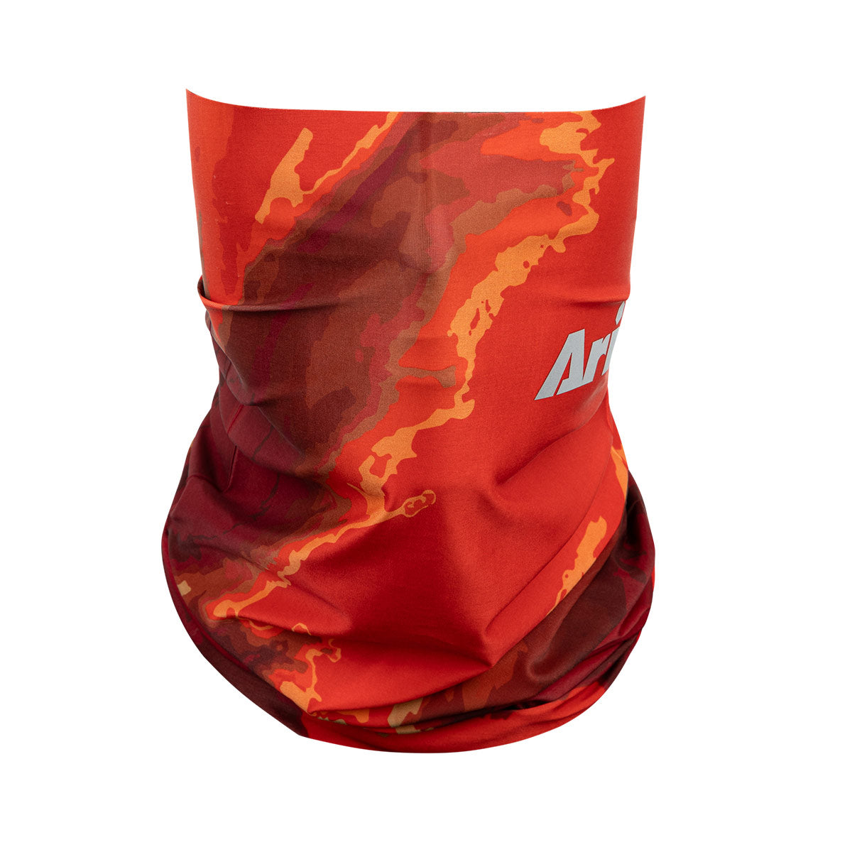 ARI ADEPT CRIMSON SKY RUNNING MULTIFUNCTIONAL HEADWEAR  - ORANGE/RED/SILVER
