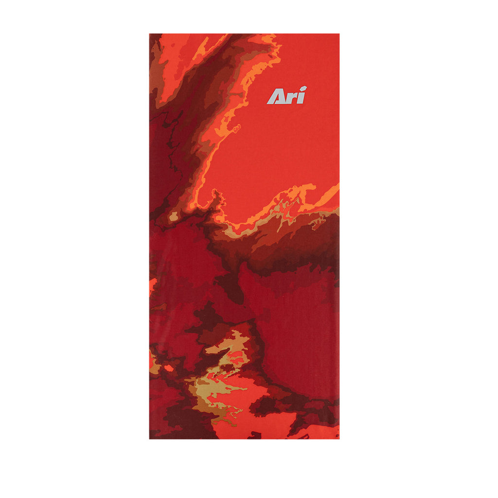 ARI ADEPT CRIMSON SKY RUNNING MULTIFUNCTIONAL HEADWEAR  - ORANGE/RED/SILVER