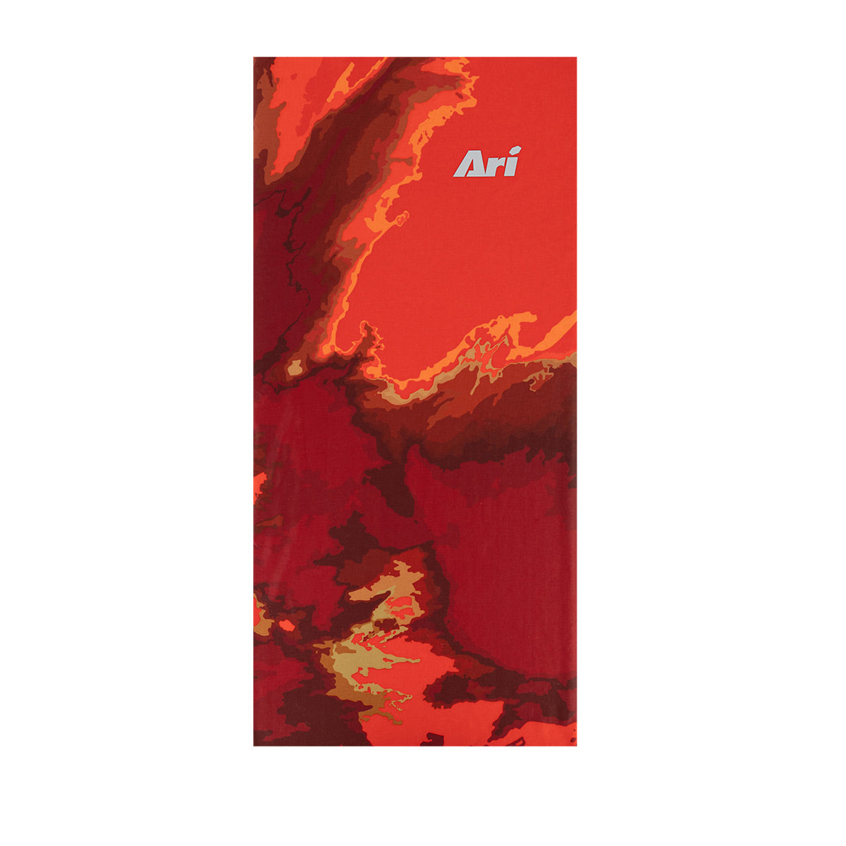 ARI ADEPT CRIMSON SKY RUNNING MULTIFUNCTIONAL HEADWEAR  - ORANGE/RED/SILVER
