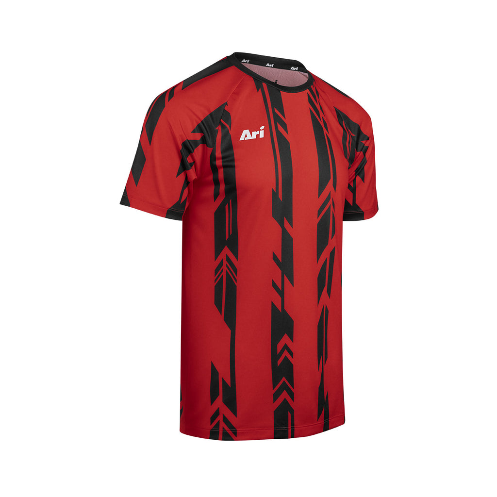 ARI ADEPT DYNAMIC STRIPES TEAM JERSEY - RED/BLACK/RED