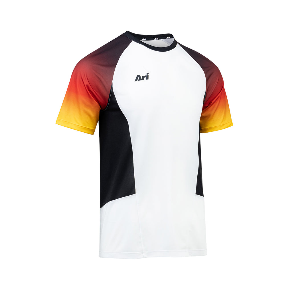 ARI ADEPT ICONIC NATION TEAM JERSEY - WHITE/BLACK/YELLOW