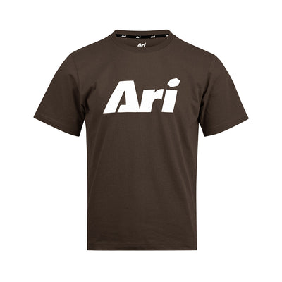 ARI ADEPT ICON TEE - BROWN/WHITE/BROWN